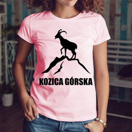 Kozica górska - koszulka damska