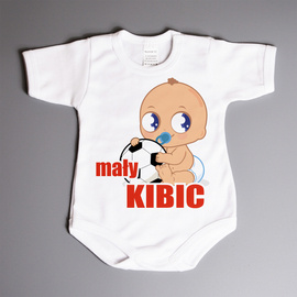 Mały kibic - body niemowlęce