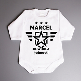 Dowódca jednostki - body niemowlęce