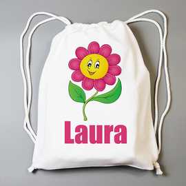 Kwiatek - worek do przedszkola