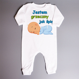 Jestem grzeczny jak śpię - pajac