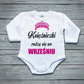 Księżniczki rodzą się w ... - body niemowlęce