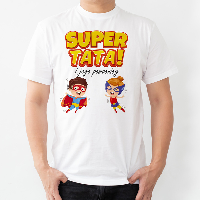 Super Tata - koszulka męska