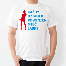 Każdy dziadek powinien ... - koszulka męska