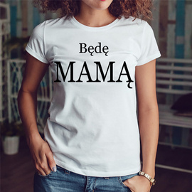 Będę mamą - koszulka damska