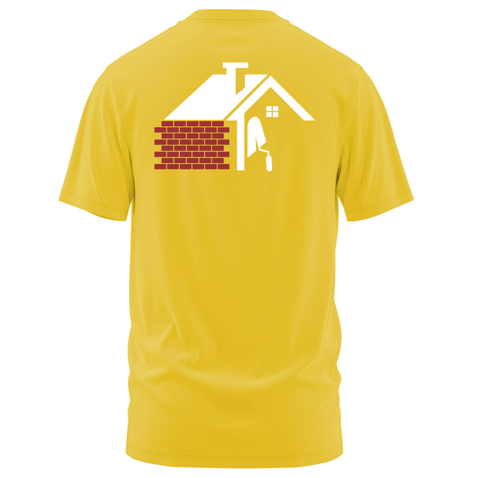 Koszulka z LOGO dla Firm Budowlanych - Nadruk Firmowy