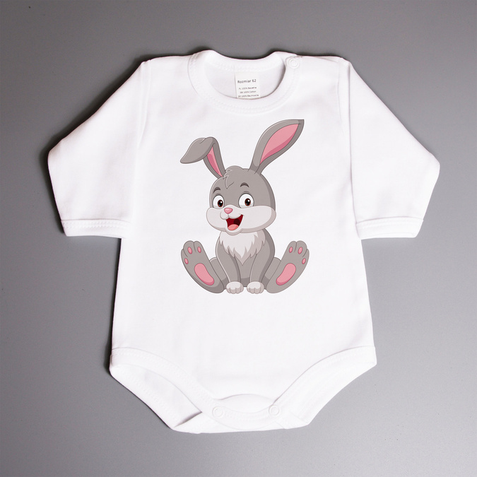 Zajączek wielkanocny - body wielkanocne