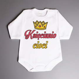 Księciunio cioci - body niemowlęce