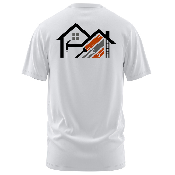 Koszulka z LOGO dla Firm Budowlanych - Nadruk Firmowy