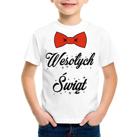 Wesołych świąt, mucha - koszulka świąteczna