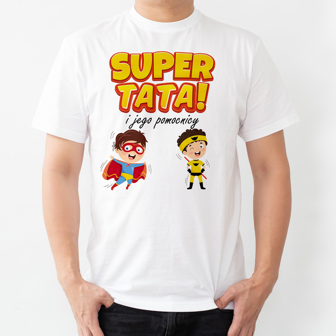 Super Tata - koszulka męska