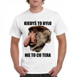 Kiedyś to było - koszulka męska