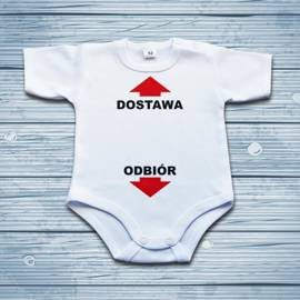 Dostawa - odbiór - body niemowlęce