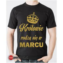 Królowie rodzą się w... - złoty nadruk