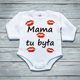 Mama tu była - body niemowlęce