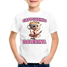CAPPUCCINO BALERINA - koszulka dziecięca