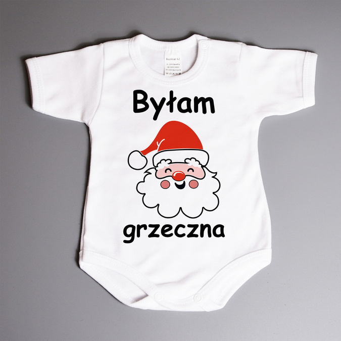 Magiczny Rodzinny Zestaw Świąteczny! Koszulki + Body "Byłam Grzeczna" – Idealny na Sesję Zdjęciową i Gwiazdkę!