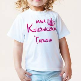 Mała księżniczka tatusia - koszulka dziecięca