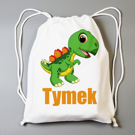 Dinozaur - worek do przedszkola