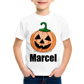 Dynia (imię) koszulka dziecięca na Halloween