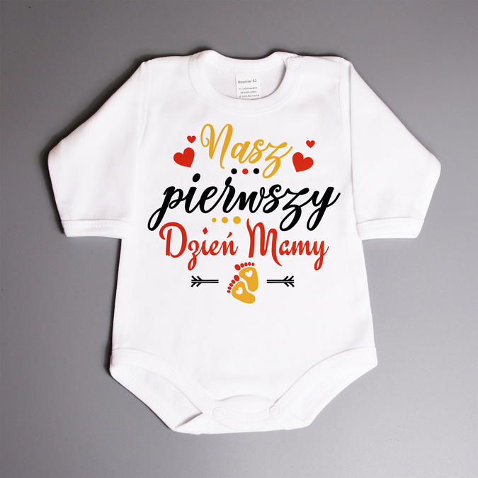 Nasz pierwszy DZIEŃ MAMY - body niemowlęce