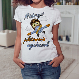 Mistrzyni pilotowania wycieczek - koszulka damska