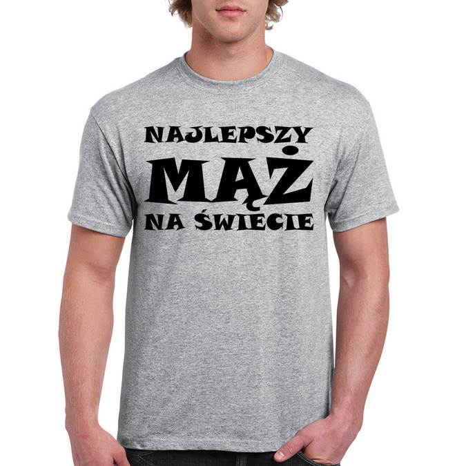 Koszulki dla par - Najlepszy Mąż i najlepsza Żona