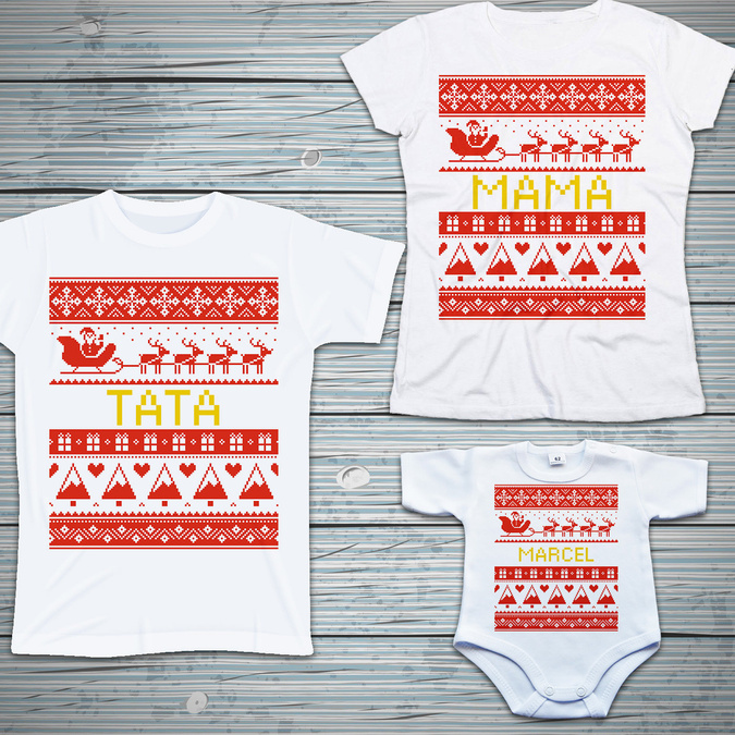 Zestaw świąteczny - sweterek