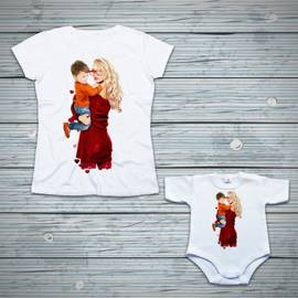 Zestaw - Mama z synem