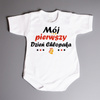 Mój pierwszy dzień chłopaka - body niemowlęce