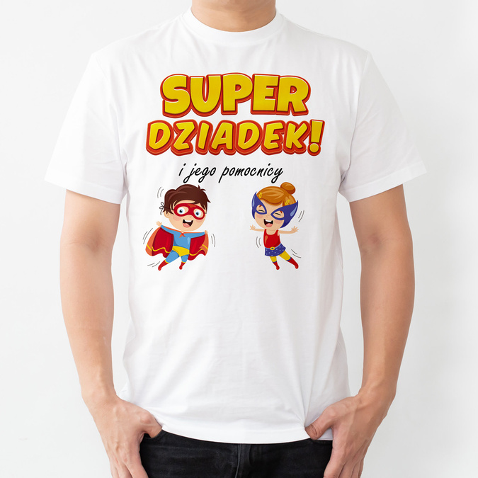 Super Dziadek - koszulka męska