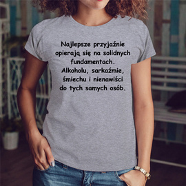 Najlepsze przyjaźnie - koszulka damska
