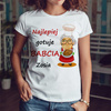 Najlepiej gotuję babcia - koszulka damska