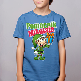 Pomocnik mikołaja - koszulka dziecięca