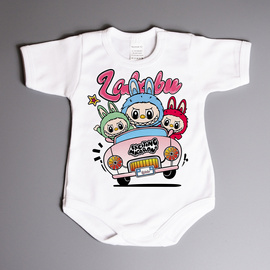 Labubu at car - body niemowlęce