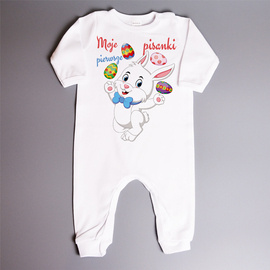 Moje pierwsze pisanki - zajączek - pajac