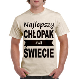 Najlepszy chłopak na świecie - koszulka na dzień chłopaka