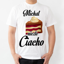 Niezłe ciacho - koszulka męska
