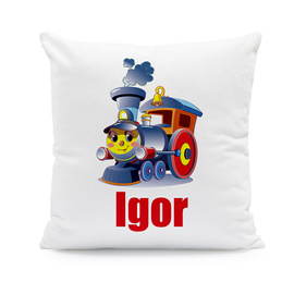 Ciuchcia - poduszka z imieniem