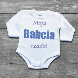 Moja babcia rządzi - body niemowlęce