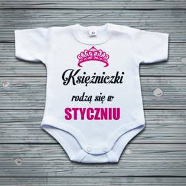 Księżniczki rodzą się w ... - body niemowlęce