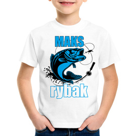 Koszulka dziecięca (imię) Rybak