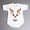 Body świąteczne z reniferem dla chłopca