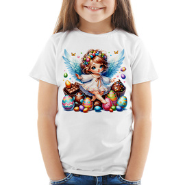 Aniołek wielkanocny - koszulka dziecięca