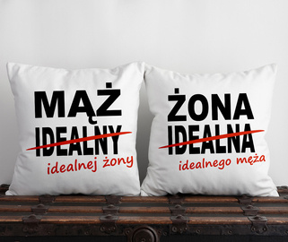 Mąż i Żona - zestaw poduszek