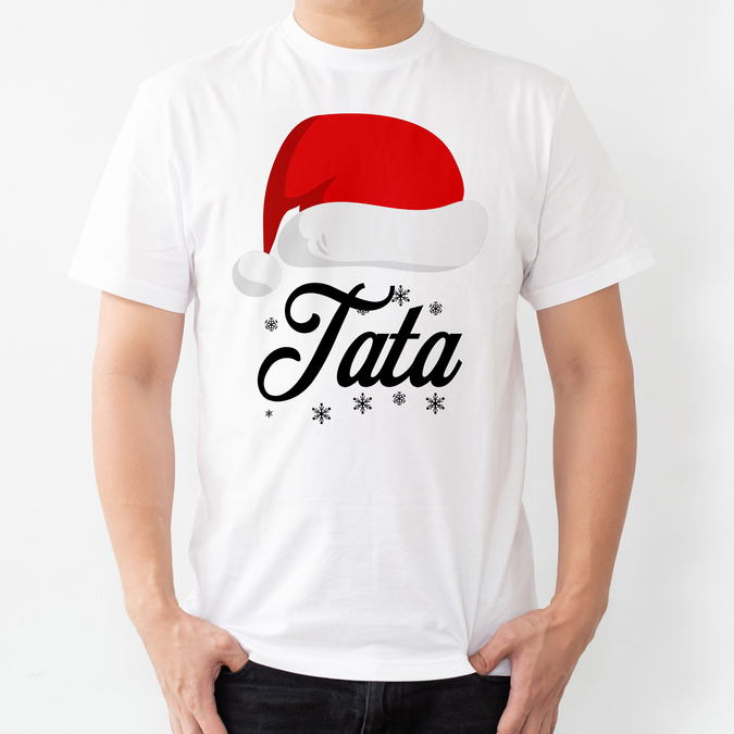 Mikołaj tata - Koszulka męska