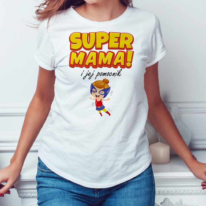 Super Mama - koszulka damska