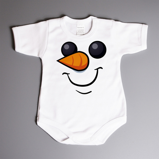 Bałwanek - body niemowlęce