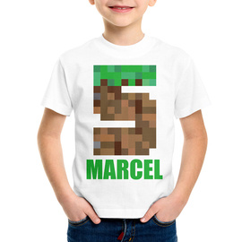 Koszulka na piąte urodziny minecraft