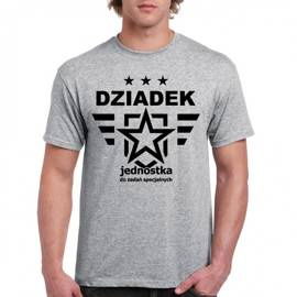DZIADEK jednostka do zadań specjalnych - koszulka męska